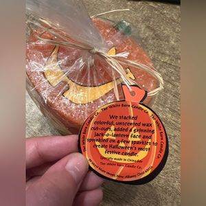 Vintage White Barn Candle Co Halloween Candle - Jack-O-Lantern - New‎ in Package